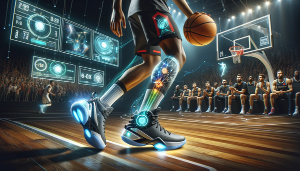 What are the emerging trends in basketball footwear and equipment, and how might they affect player performance and safety?